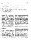 Research paper thumbnail of Microtubule assembly is regulated by externally applied strain in cultured smooth muscle cells