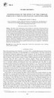 Research paper thumbnail of Investigation of the effect of the Coriolis force on a thin fluid film on a rotating disk