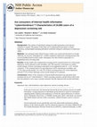 Research paper thumbnail of ARE CONSUMERS OF INTERNET HEALTH INFORMATION “CYBERCHONDRIACS”? CHARACTERISTICS OF 24,965 USERS OF A DEPRESSION SCREENING SITE