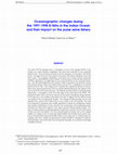 Research paper thumbnail of Oceanographic changes during the 1997-1998 El Niño in the Indian Ocean and their impact on the purse seine fishery