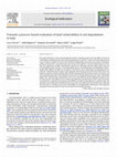 Research paper thumbnail of Towards a process-based evaluation of land vulnerability to soil degradation in Italy