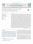 Research paper thumbnail of Multi objective clustering for wireless sensor networks