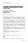 Research paper thumbnail of The influence of reading and writing habits associated with education on the neuropsychological performance of Brazilian adults