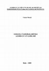 Research paper thumbnail of Osmanlı Tezkirelerinde Azerbaycan Şairleri. Bakü: Azerbaycan Milli Bilimler Akademisi Yayınları, 2009
Osmanlı Təzkirələrində Azərbaycan şairləri