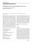 Research paper thumbnail of Denitrification activity and oxygen dynamics in Arctic sea ice