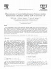 Research paper thumbnail of Characterization of a new feedback-resistant 3-deoxy-d-arabino-heptulosonate 7-phosphate synthase AroF of Escherichia coli