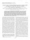 Research paper thumbnail of Genetic Control of Amadori Product Degradation in Bacillus subtilis via Regulation of frlBONMD Expression by FrlR