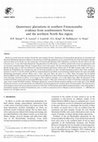 Research paper thumbnail of Quaternary glaciations in southern Fennoscandia: evidence from southwestern Norway and the northern North Sea region