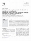 Research paper thumbnail of Clinicopathologic analysis of patients with BK viruria and rejection-like graft dysfunction