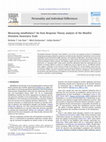 Research paper thumbnail of Measuring mindfulness? An Item Response Theory analysis of the Mindful Attention Awareness Scale