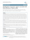 Research paper thumbnail of Identification of genomic regions associated with phenotypic variation between dog breeds using selection mapping