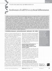 Research paper thumbnail of Involvement of miRNA in erythroid differentiation