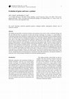 Research paper thumbnail of Evolution of genes and taxa: a primer