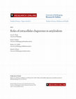 Research paper thumbnail of Roles of Extracellular Chaperones in Amyloidosis