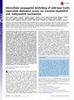 Research paper thumbnail of Intercellular propagated misfolding of wild-type Cu/Zn superoxide dismutase occurs via exosome-dependent and -independent mechanisms