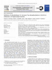 Research paper thumbnail of Inhibition of phospholipase A2 increases Tau phosphorylation at Ser214 in embryonic rat hippocampal neurons