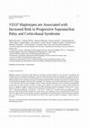 Research paper thumbnail of VEGF Haplotypes are Associated with Increased Risk to Progressive Supranuclear Palsy and Corticobasal Syndrome