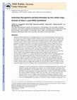 Research paper thumbnail of Anticodon Recognition and Discrimination by the α-Helix Cage Domain of Class I Lysyl-tRNA Synthetase †