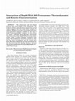 Research paper thumbnail of Interaction of Hsp90 with 20S proteasome: Thermodynamic and kinetic characterization