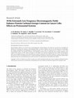 Research paper thumbnail of 50Hz Extremely Low Frequency Electromagnetic Fields Enhance Protein Carbonyl Groups Content in Cancer Cells: Effects on Proteasomal Systems