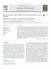 Research paper thumbnail of Reduced graphene oxide modified smart conducting paper for Cancer biosensor