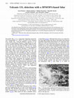 Research paper thumbnail of Volcanic CO_2 detection with a DFM/OPA-based lidar