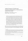 Research paper thumbnail of Adolescent Substance Use with Friends: Moderating and Mediating Effects of Parental Monitoring and Peer Activity Contexts