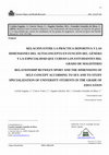 Research paper thumbnail of RELACIÓN ENTRE LA PRÁCTICA DEPORTIVA Y LAS DIMENSIONES DEL AUTOCONCEPTO EN FUNCIÓN DEL GÉNERO Y LA ESPECIALIDAD QUE CURSAN LOS ESTUDIANTES DEL GRADO DE MAGISTERIO