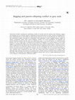 Research paper thumbnail of Begging and parent–offspring conflict in grey seals