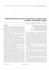 Research paper thumbnail of Deficit delle funzioni esecutive nei pazienti con trauma cranio-encefalico: la flessibilità cognitiva