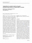 Research paper thumbnail of Antiproliferative potential of gallic acid against diethylnitrosamine-induced rat hepatocellular carcinoma