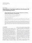 Research paper thumbnail of Kimura Disease: A Case Report and Review of the Literature with A New Management Protocol