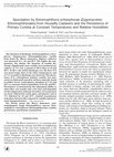 Research paper thumbnail of Sporulation by Entomophthora schizophorae (Zygomycetes: Entomophthorales) from Housefly Cadavers and the Persistence of Primary Conidia at Constant Temperatures and Relative Humidities