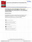 Research paper thumbnail of From Masada to the Little Bighorn: The role of archaeological site interpretation in the shaping of national myths