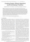 Research paper thumbnail of Coupling Graphs, Efficient Algorithms and B-cell Epitope Prediction