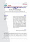 Research paper thumbnail of Energy Efficiency and Policy Mix in the European Countries