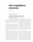 Research paper thumbnail of Het ongrijpbare charisma : talent of techniek?