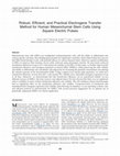 Research paper thumbnail of Robust, Efficient, and Practical Electrogene Transfer Method for Human Mesenchymal Stem Cells Using Square Electric Pulses