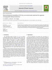 Research paper thumbnail of Electrochemical instability of LiV3O8 as an electrode material for aqueous rechargeable lithium batteries