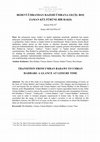 Research paper thumbnail of BEDEVİ ÜMRANDAN HAZERİ ÜMRANA GEÇİŞ: BOŞ ZAMAN KÜLTÜRÜNE BİR BAKIŞ