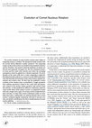 Research paper thumbnail of Evolution of comet nucleus rotation