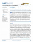 Research paper thumbnail of The role of magmatically driven lithospheric thickening on arc front migration