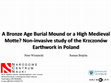 Research paper thumbnail of A Bronze Age Burial Mound or a High Medieval Motte Non invasive study of the Krzczonow Earthwork in Poland