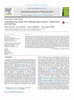 Research paper thumbnail of Controlled drug release from hydrogel-based matrices: experiments and modeling