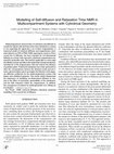 Research paper thumbnail of Modelling of self-diffusion and relaxation time NMR in multicompartment systems with cylindrical geometry