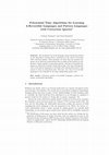 Research paper thumbnail of Polynomial Time Algorithms for Learning k-Reversible Languages and Pattern Languages with Correction Queries