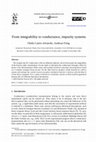 Research paper thumbnail of From integrability to conductance, impurity systems