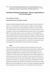 Research paper thumbnail of Destination Marketing Organizations – Research opportunities in an era of uncertainty