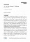 Research paper thumbnail of Chapter in the book the oil palm wastes in Malaysia