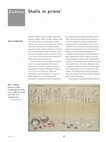 Research paper thumbnail of 'Shells in prints', in: Andon (2015), no. 99, pp. 60-63